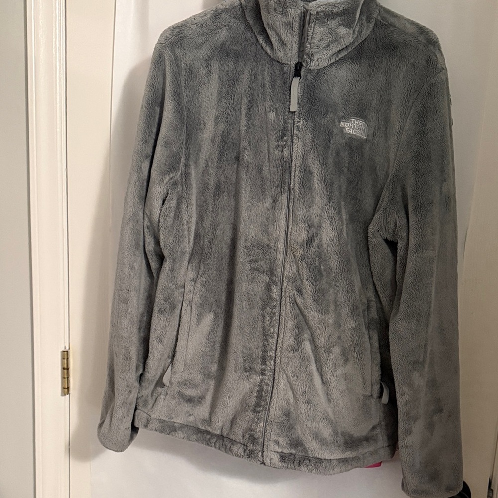 The North Face Women's Gray Teddy Jacket